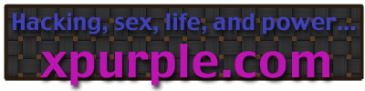 Welcome to the home of xpurple